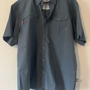 Howler Brothers Navy Matagorda Short Sleeve